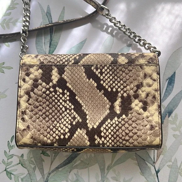 Michael Kors snakeskin crossbody - Picture 3 of 9